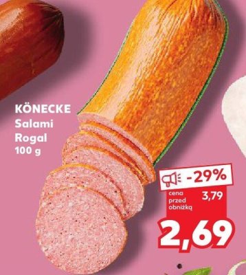 Salami Rogal KÖNECKE promocja w Kaufland