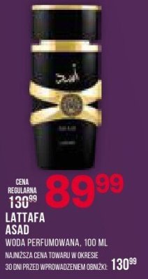 Perfumy Lattafa Asad promocja w Drogerie Natura