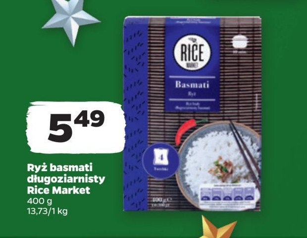 Ryż basmati Rice market promocja w Netto