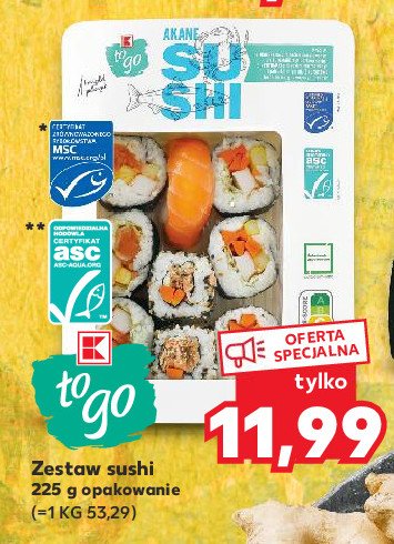 Sushi kano K-classic togo promocja