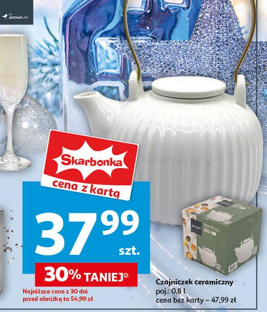 Czajniczek ceramiczny 800 ml Actuel promocja