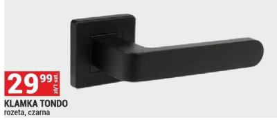 Klamka KLAMKA TONDO rozeta, czarna promocja w Merkury Market