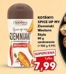 Przyprawa do ziemniaków western style Kotanyi promocja w Kaufland