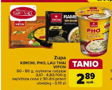 Zupa pho chicken Vifon promocja