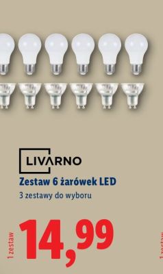 Zestaw 6 żarówek LED promocja w Lidl