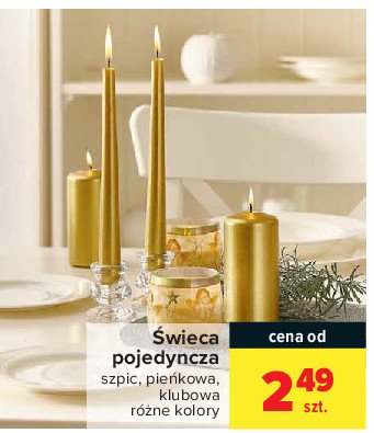 Świeca klubowa promocja
