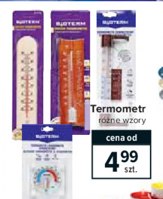Termometr wewn臋trzny 40 x 150 mm 010200 Bioterm promocja