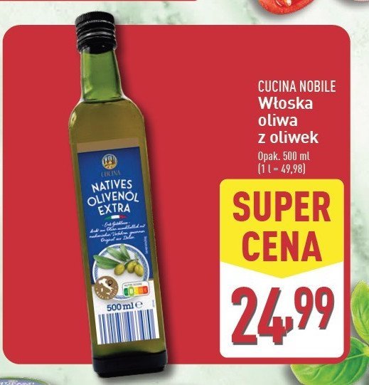 Oliwa z oliwek Cucina nobile promocja