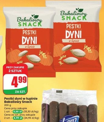 Pałeczki kukurydziane w polewie mlecznej Laro promocja w Dino