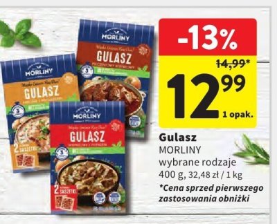 Gulasz Morliny promocja w Intermarche