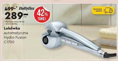 Lokówka automatyczna BaByliss Hydro Fusion C1700 promocja w Biedronka