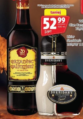 Likier Sheridan's promocja w Prim Market
