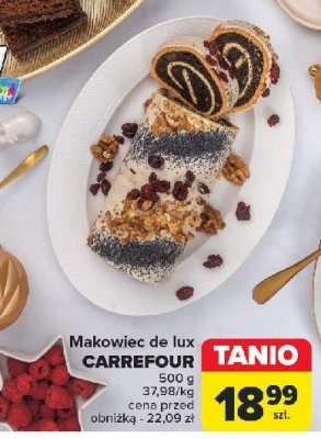 Makowiec babuni de lux Carrefour promocja