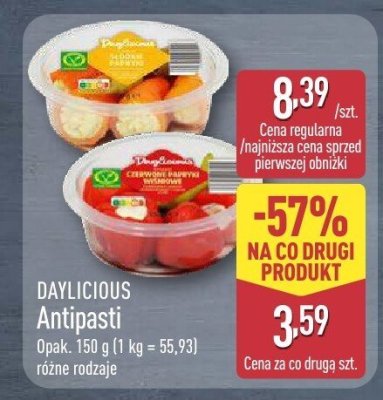 Antipasti różne rodzaje promocja w Aldi