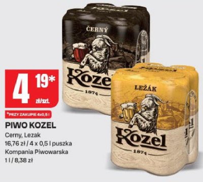 Piwo Kozel Cerny, Lezak promocja w Chorten