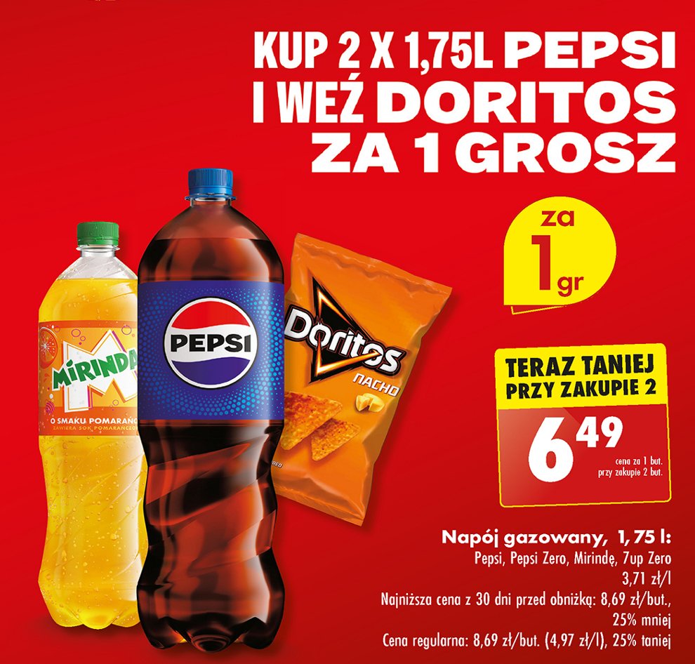 Napój 7UP FREE promocja w Biedronka