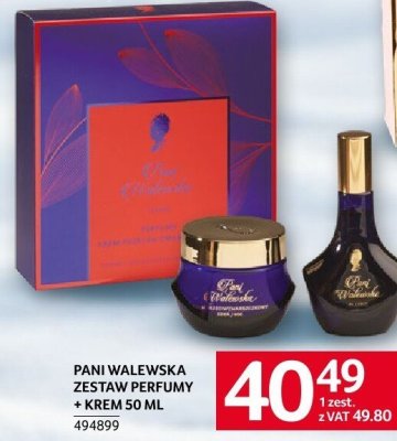 Zestaw perfumy + krem Pani Walewska 50 ml promocja w Selgros