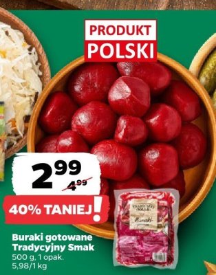 Buraki gotowane Tradycyjny Smak promocja w Netto