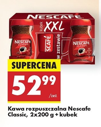 Kawa + kubek Nescafe classic promocja