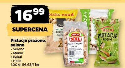 Pistacje prażone, solone promocja w Netto