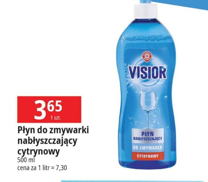 Płyn do mycia naczyń cytrynowy Wiodąca marka visior promocja