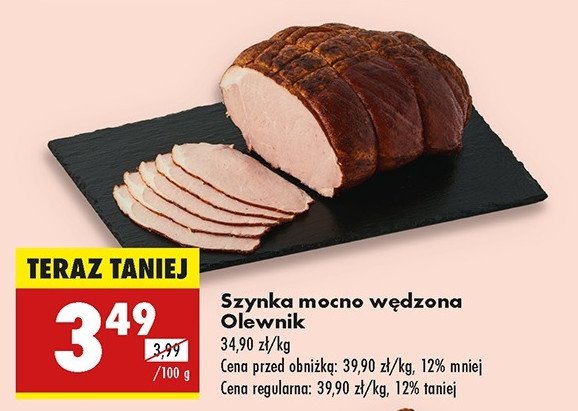 Szynka mocno w臋dzona Olewnik promocja
