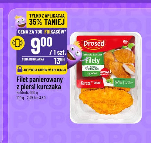 Filet z piersi kurczaka w panierce Drosed promocja w POLOmarket