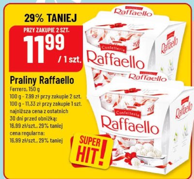 Praliny Raffaello promocja w POLOmarket