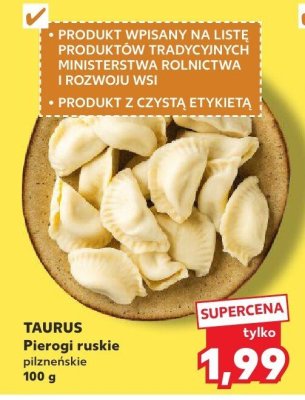 Pierogi ruskie pilzneńskie promocja w Kaufland