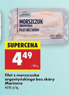 Morszczuk argentyński filet bez skóry Marinero promocja