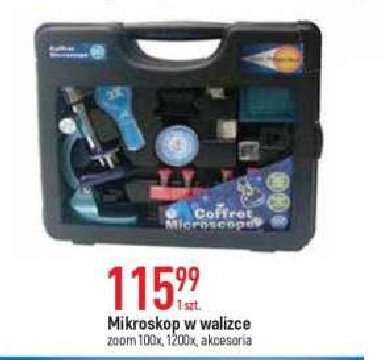 Mikroskop w walizce 100x promocja