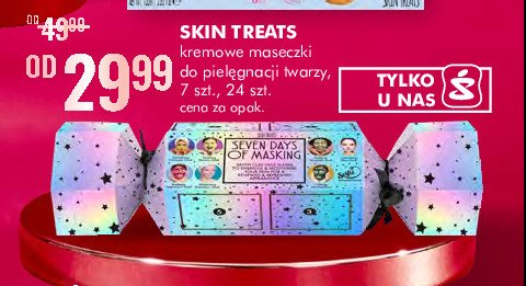 Maseczki 7 days of masking cracker Skin treats promocja