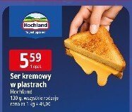 Ser kremowy w plastrach Hochland 130g promocja w Leclerc