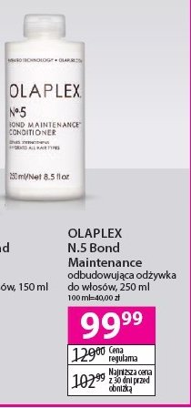 Odżywka do włosów no.5 OLAPLEX promocja