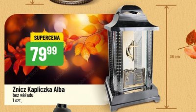 Znicz Kapliczka Alba bez wkładu promocja w POLOmarket