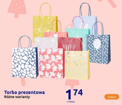 Torba prezentowa promocja w Action