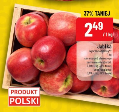 Jab艂ka polskie promocja w POLOmarket