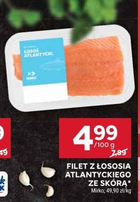 Filet z łososia atlantyckiego ze skórą promocja w Stokrotka