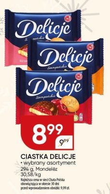 Ciastka Delicje Mondelez promocja w Chata Polska