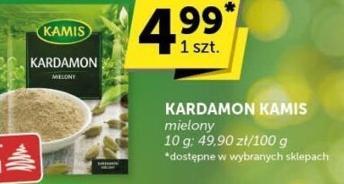 Kardamon Kamis mielony promocja w Groszek