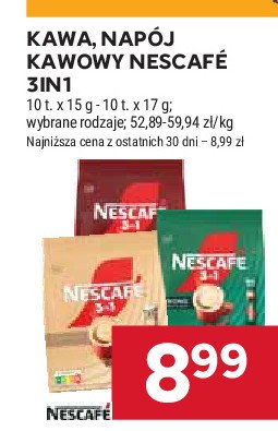 Kawa Nescafe 3in1 strong promocja