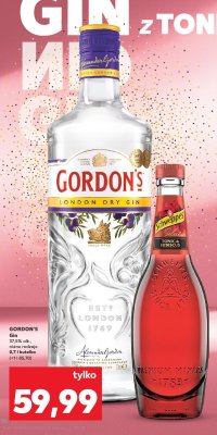 Gin Gordon's London Dry Gin promocja w Kaufland
