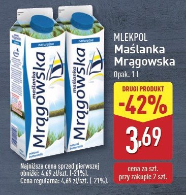 Ma艣lanka naturalna Mlekpol mr膮gowska promocja