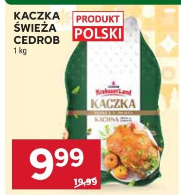 Kaczka świeża Cedrob promocja w Stokrotka