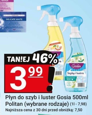 Płyn do szyb i luster Gosia 500ml Politan (wybrane rodzaje) promocja w Hitpol
