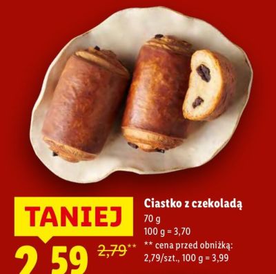 Ciastko z czekoladą promocja w Lidl