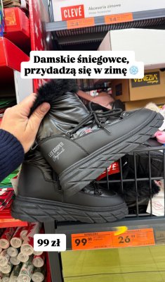 Buty śniegowce damskie Lee Cooper promocja w Biedronka