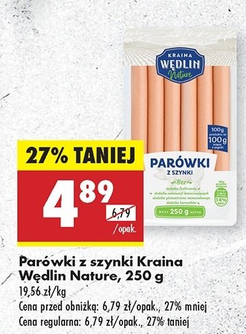 Par贸wki z szynki Kraina w臋dlin nature promocja