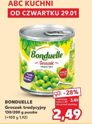 Groszek tradycyjny promocja w Kaufland