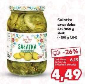 Sałatka szwedzka K-classic stąd takie dobre! promocja w Kaufland